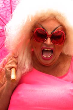 Cross Dresser as Divine - San Francisco, California