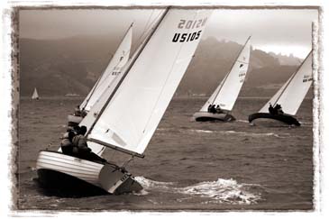 Sailing the Bay on a Windy Day - San Francisco, California