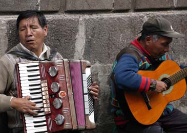 Street Musicians - Quito, Ecuador