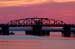 Route 175 Swing Bridge at Sunset - Chincoteague Island, Virginia