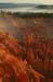 Canyon Filled with Smoke from Prescribed Fire - Bryce Canyon National Park, Utah